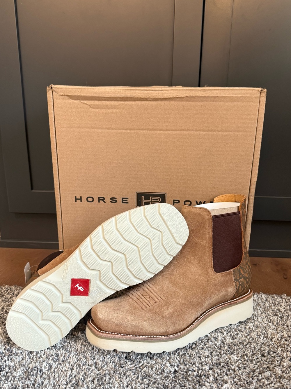 NWT Horse Power Swedge Pull on Boot